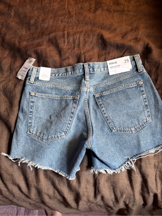 Agolde Pants - Agolde Parker Long Denim Shorts NWT